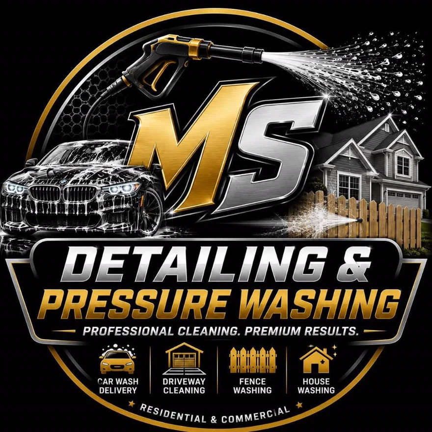 MS Detailing & Pressure Washing badge
